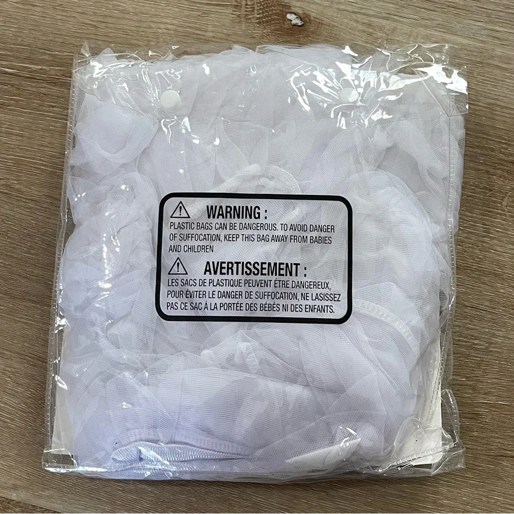 NWT Kangaroo Women's Layered Tulle White Petticoat Tutu Mini Under Skirt OS - Picture 5 of 7